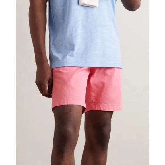 Peter Millar Other - Peter Millar Crown Crafted Concorde Garment Dyed Shorts Size 44 Pink $140 NWT
